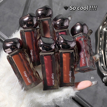 GeGe Bear Mirror Surface Water Lip Glaze (Set of 7)🔥