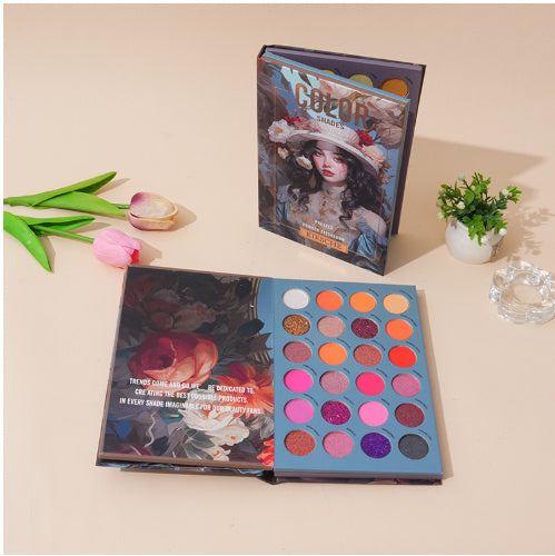 Eye Shadow Makeup High Gloss Powder Blusher Suit Book