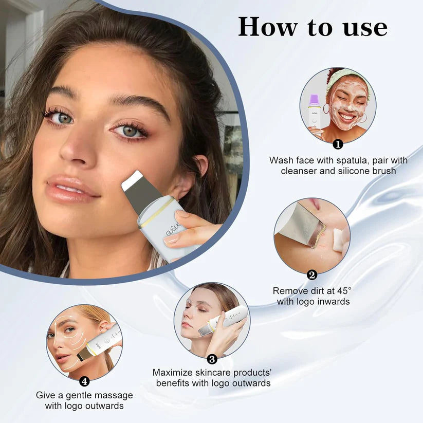 Facial Scrubber White Heads & Black Head Remover